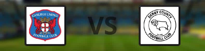Carlisle - Derby County FC odds, speltips, resultat i League One