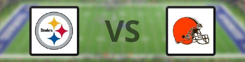 Pittsburgh Steelers - Cleveland Browns odds, speltips, resultat i NFL