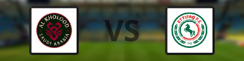 Al Kholood - Al Ettifaq odds, speltips, resultat i Saudi Pro League