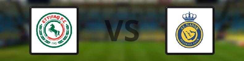 Al Ettifaq - Al Nassr odds, speltips, resultat i Saudi Pro League
