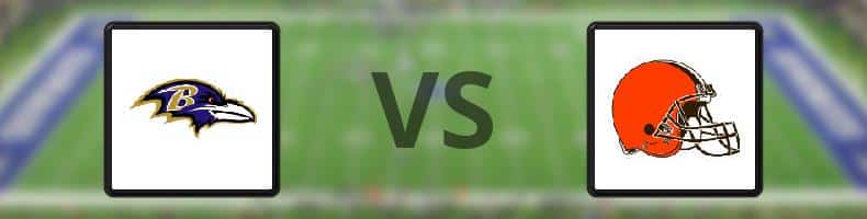 Baltimore Ravens - Cleveland Browns odds, speltips, resultat i NFL