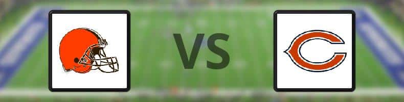 Cleveland Browns - Chicago Bears odds, speltips, resultat i NFL