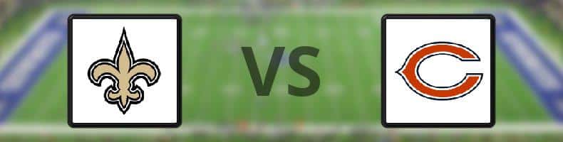 New Orleans Saints - Chicago Bears odds, speltips, resultat i NFL