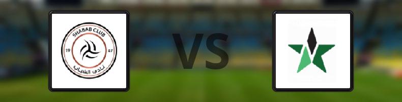Al Shabab - Al Najma odds, speltips, resultat i Saudi Pro League