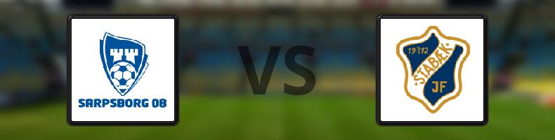 Sarpsborg 08 - Stabaek odds, speltips, resultat i Eliteserien