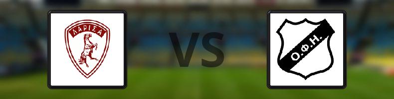 Larissa - OFI Kreta odds, speltips, resultat i Grekiska Superligan