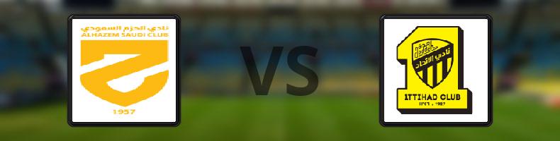 Al Hazem - Al Ittihad odds, speltips, resultat i Saudi Pro League