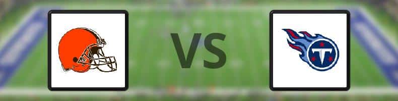 Cleveland Browns - Tennessee Titans odds, speltips, resultat i NFL