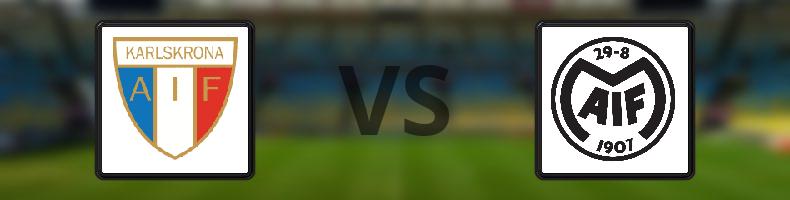 FK Karlskrona - Motala AIF FK odds, speltips, resultat i Division 2