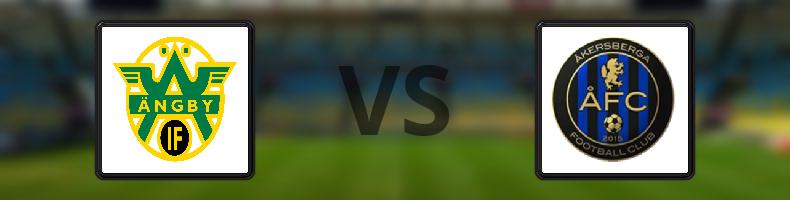 Ängby IF - Åkersberga FC odds, speltips, resultat i Division 3