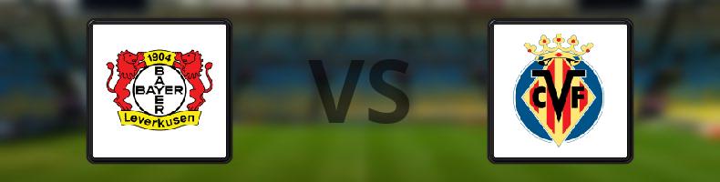 Bayer Leverkusen - Villarreal odds, speltips, resultat i Champions League