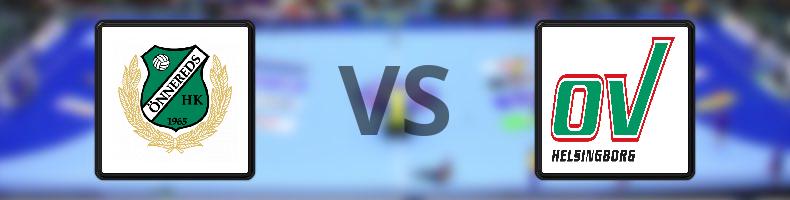 Önnereds HK - Ov Helsingborg odds, speltips, resultat i Handbollsligan herrar