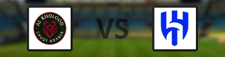 Al Kholood - Al Hilal odds, speltips, resultat i Saudi Pro League