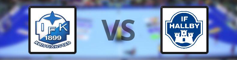 Kristianstad - IF Hallby HK odds, speltips, resultat i Handbollsligan herrar