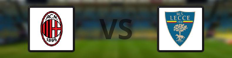 Milan - Lecce odds, speltips, resultat i Coppa Italia