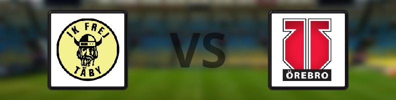 IK Frej - Örebro odds, speltips, resultat i Superettan