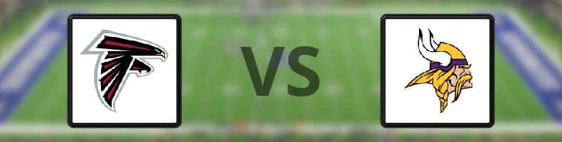 Atlanta Falcons - Minnesota Vikings odds, speltips, resultat i NFL