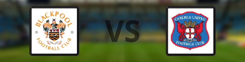 Blackpool - Carlisle odds, speltips, resultat i FA-cupen