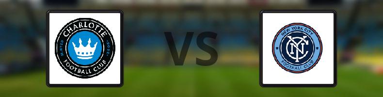 Charlotte FC - New York City FC odds, speltips, resultat i MLS