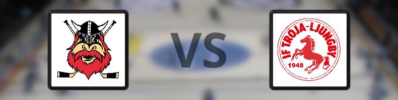 Nybro - Troja/Ljungby odds, speltips, resultat i HockeyAllsvenskan