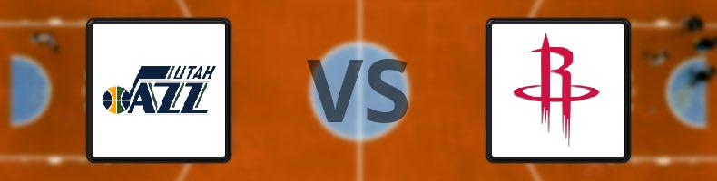 Utah Jazz - Houston Rockets odds, speltips, resultat i NBA