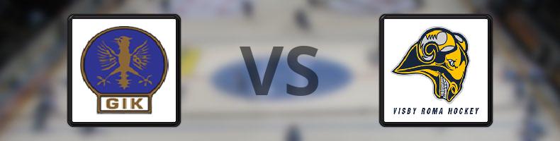 Grums IK Hockey - Visby/Roma HK odds, speltips, resultat i HockeyEttan