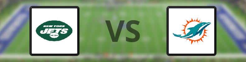 New York Jets - Miami Dolphins odds, speltips, resultat i NFL