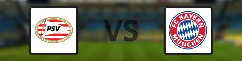 PSV Eindhoven - Bayern München odds, speltips, resultat i Champions League