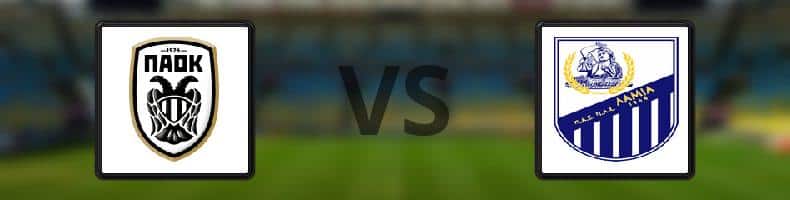 Paok - Lamia odds, speltips, resultat i Grekiska Superligan
