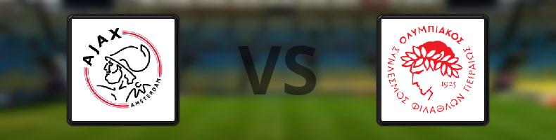 Ajax - Olympiakos odds, speltips, resultat i Champions League