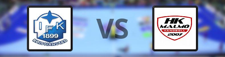 Kristianstad - Malmö odds, speltips, resultat i Handbollsligan herrar