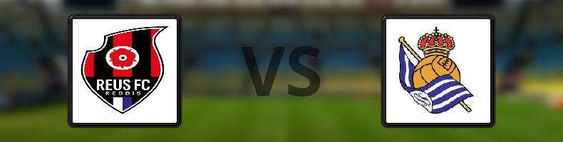 Reus FCR - Real Sociedad odds, speltips, resultat i Copa del Rey