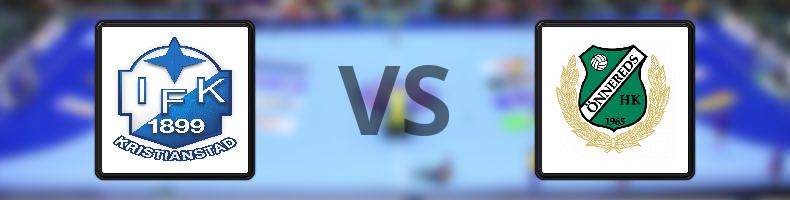 Kristianstad - Önnereds HK odds, speltips, resultat i Handbollsligan herrar