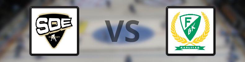 SDE HF - Färjestad BK odds, speltips, resultat i SDHL