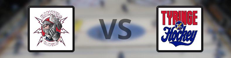 Halmstad Hammers HC - Tyringe SoSS odds, speltips, resultat i HockeyEttan