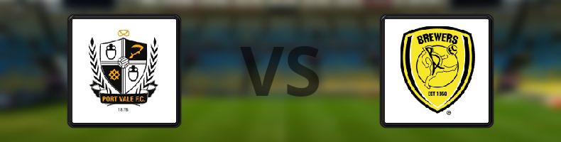 Port Vale - Burton Albion odds, speltips, resultat i FA-cupen