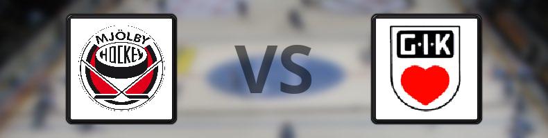 Mjölby HC - Grästorps IK odds, speltips, resultat i HockeyEttan