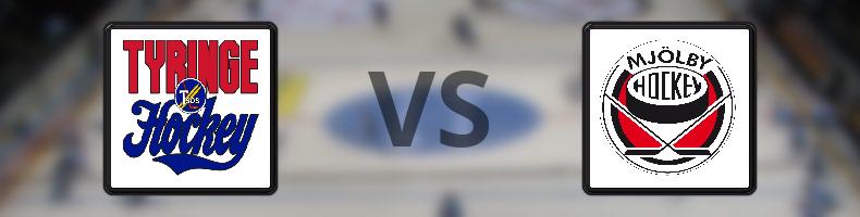 Tyringe SoSS - Mjölby HC odds, speltips, resultat i HockeyEttan
