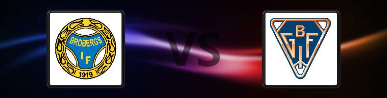 Broberg/Söderhamn - Bollnäs GoIF odds, speltips, resultat i Elitserien
