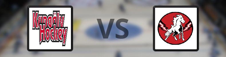 Kungälvs IK - Vita Hästen odds, speltips, resultat i HockeyEttan