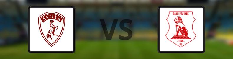 Larissa - Panserraikos odds, speltips, resultat i Grekiska Superligan