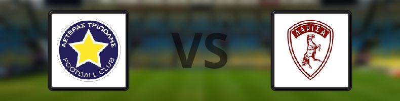 Asteras Tripolis - Larissa odds, speltips, resultat i Grekiska Superligan