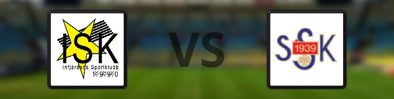 Infjärdens SK - Sunnanå SK odds, speltips, resultat i Division 3