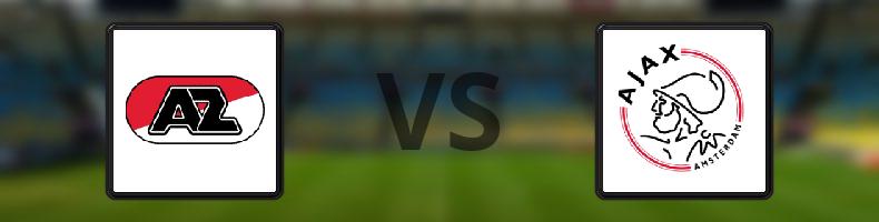 AZ Alkmaar - Ajax odds, speltips, resultat i Eredivisie