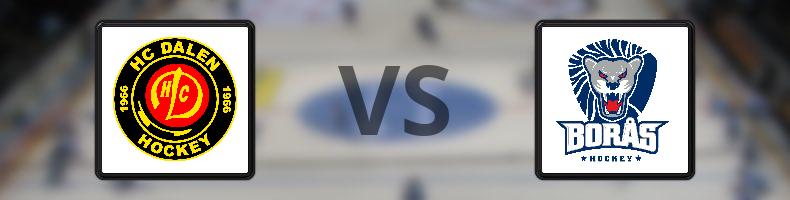 HC Dalen - Borås odds, speltips, resultat i HockeyEttan