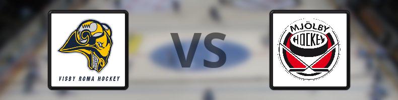 Visby/Roma HK - Mjölby HC odds, speltips, resultat i HockeyEttan