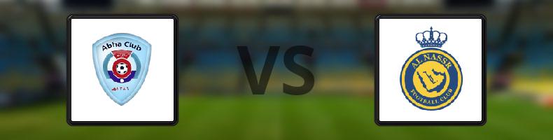 Abha - Al Nassr odds, speltips, resultat i Saudi Pro League