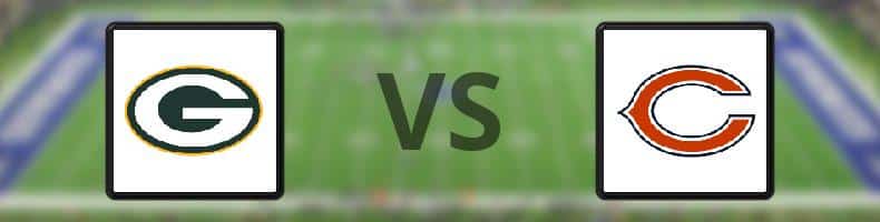 Green Bay Packers - Chicago Bears odds, speltips, resultat i NFL