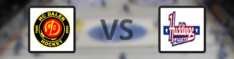 HC Dalen - Huddinge odds, speltips, resultat i HockeyEttan