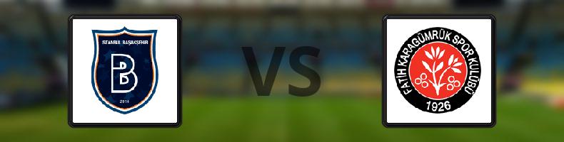 Istanbul Basaksehir - Fatih Karagümrük odds, speltips, resultat i Süper Lig